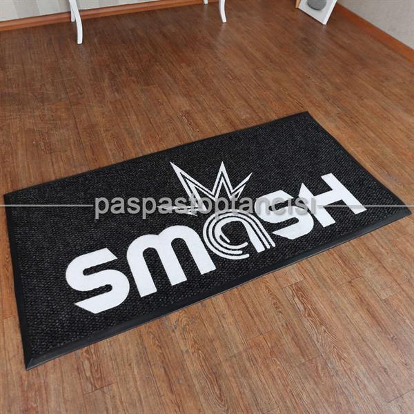 Kişilere Özel Logolu Siyah Paspas