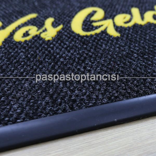 Kişilere Özel Logolu Siyah Paspaslar