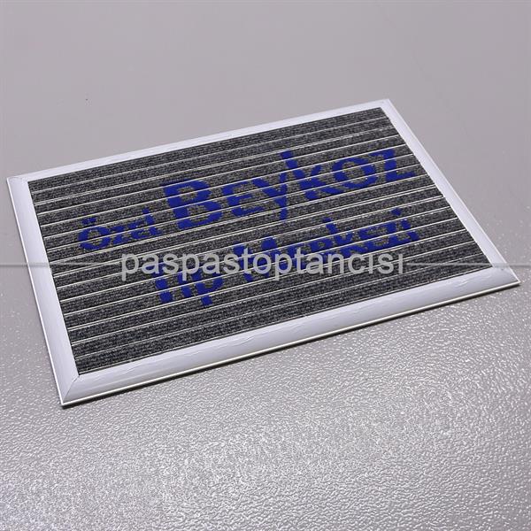 Kişiye Özel Alüminyum Logolu Paspas