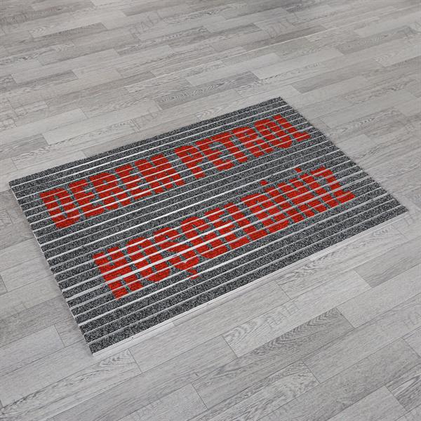 Kişiye Özel Alüminyum Logolu Paspaslar