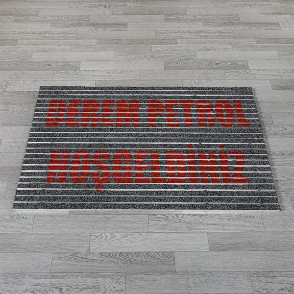 Kişiye Özel Alüminyum Logolu Paspaslar