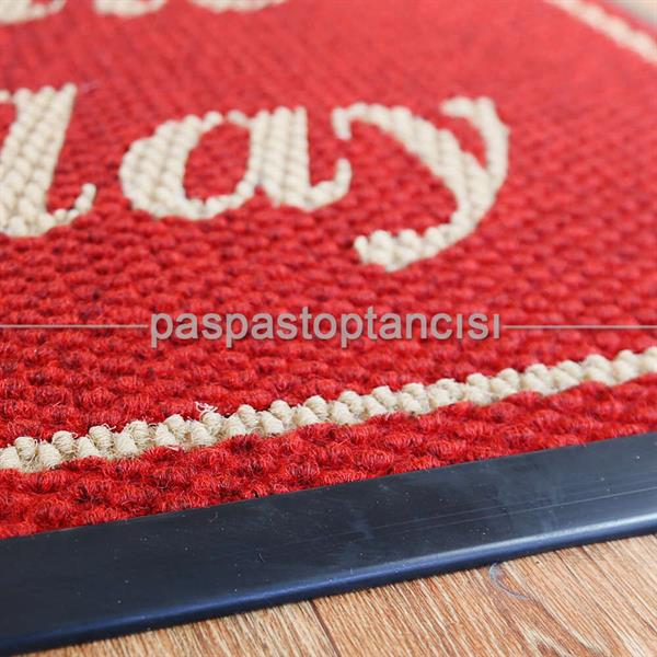 Kişiye Özel Kırmızı Paspas