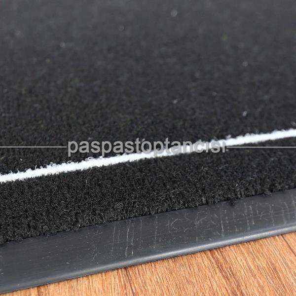 Kişiye Özel Logolu Siyah Koko Paspas