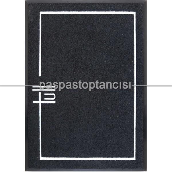 Kişiye Özel Logolu Siyah Koko Paspas