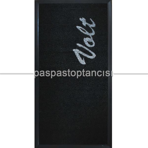 Kişiye Özel Logolu Siyah Koko Paspaslar