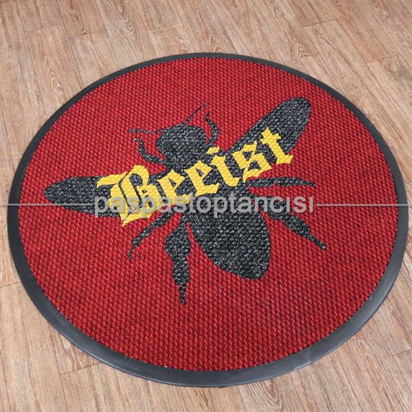 Kişiye Özel Logolu Yuvarlak Paspas