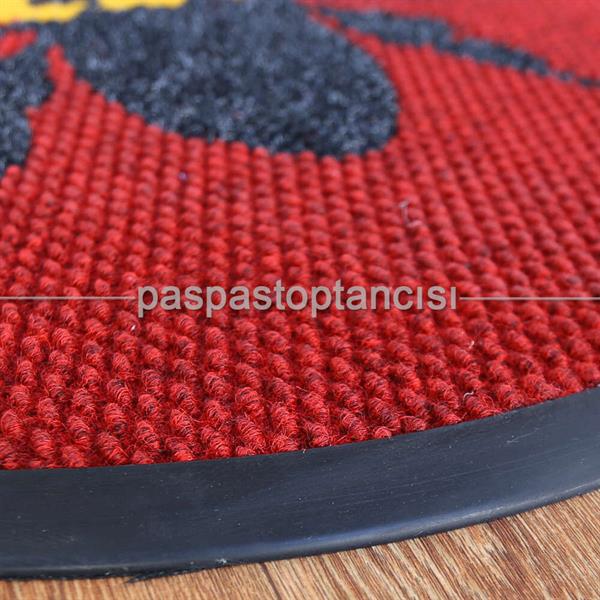 Kişiye Özel Logolu Yuvarlak Paspas