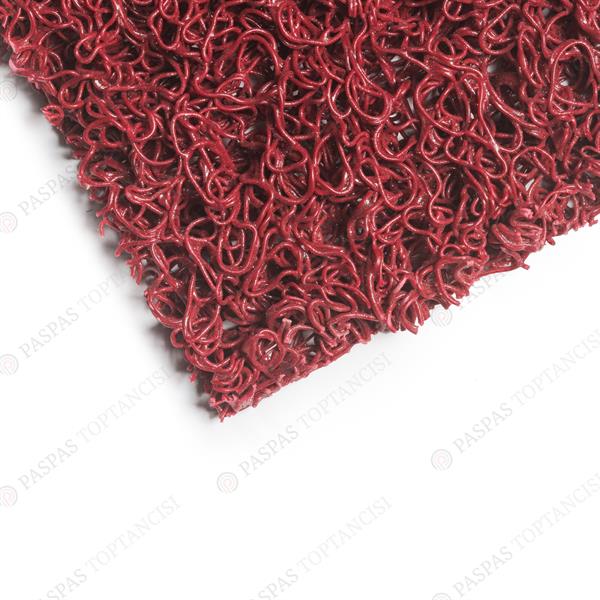 Kıvırcık Paspas Normal 14 mm Bordo