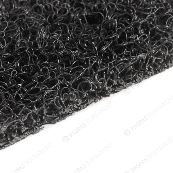Kıvırcık Paspas Süper 16 mm Siyah