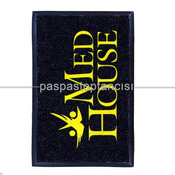 Klinikler için Logolu Halı Paspas