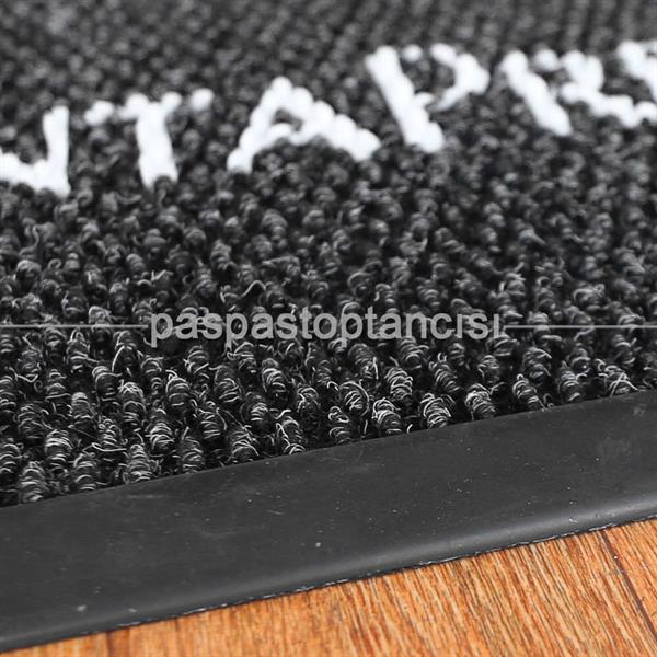 Kliniklere Özel Siyah Logolu Paspas