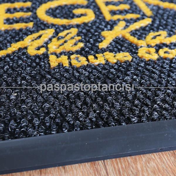 Kuaförler için Logolu Paspas