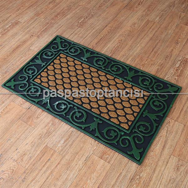 Lüks Antik Yeşil Kapı Paspası