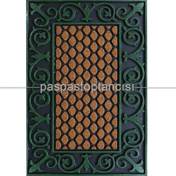 Lüks Antik Yeşil Kapı Paspası
