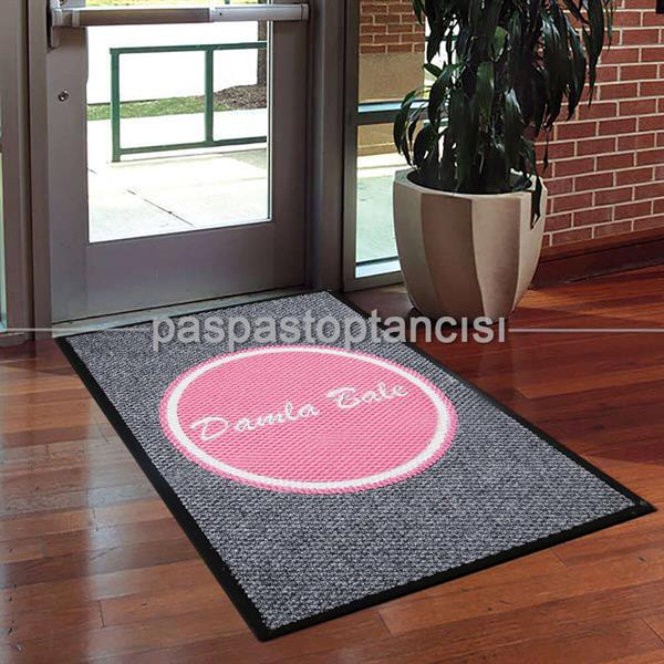 Okullar için Logolu Halı Paspas