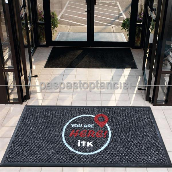 Okullar için Logolu Paspas