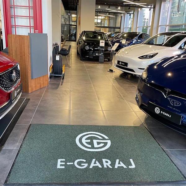 Oto Galeriler için Logolu Paspas