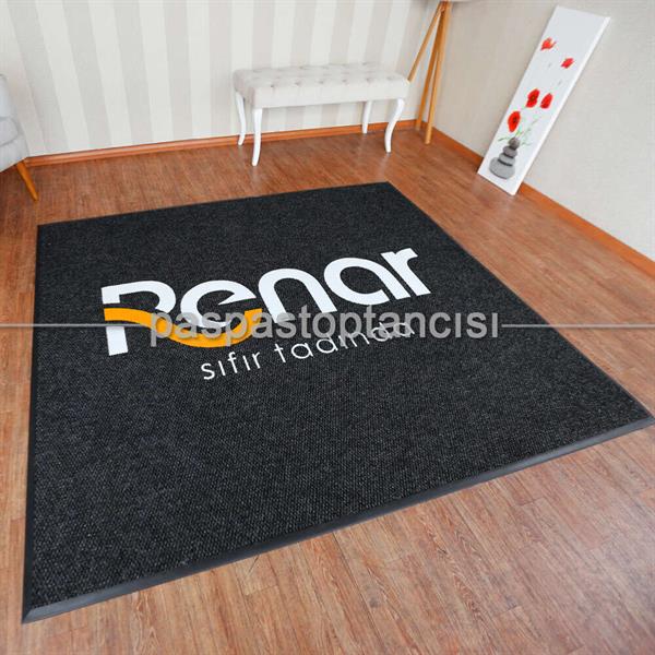 Otomotiv Firmaları için Logolu Siyah Paspas