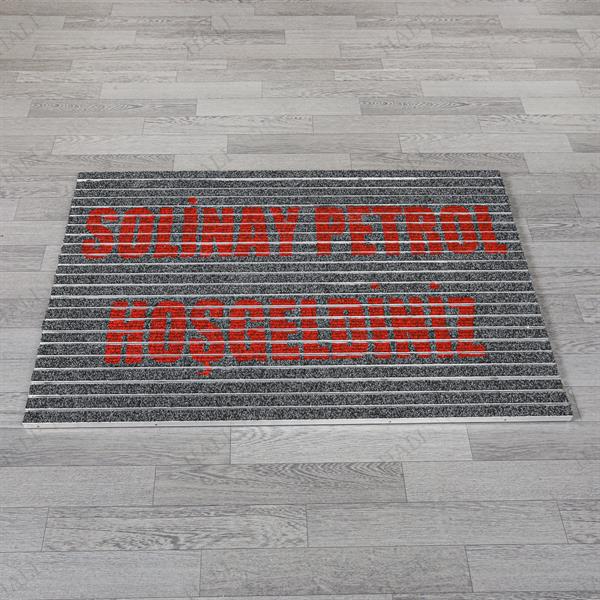 Özel Alüminyum Logolu Paspas