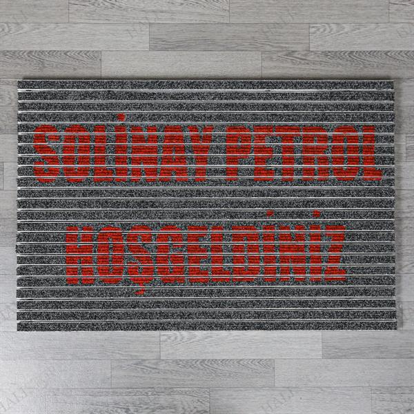 Özel Alüminyum Logolu Paspas