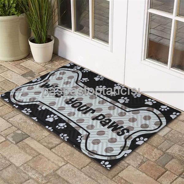 Patili Kedi ve Köpek Kapı Paspası