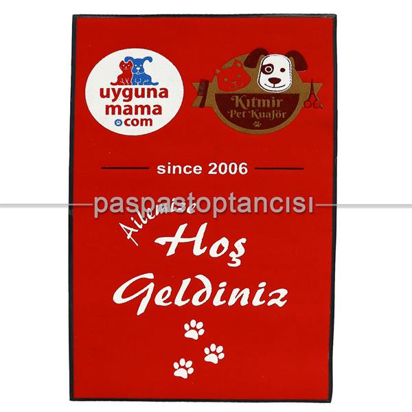 Pet Shop Firmaları İçin Logolu Koko Paspas