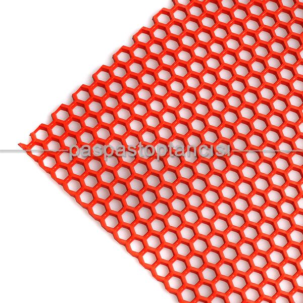 Petek Z Mat Islak Zemin Paspası 4 mm Kırmızı