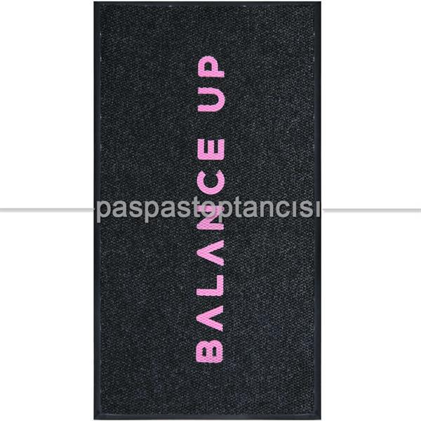 Pilates Stüdyosu için Logolu Paspas