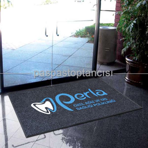 Poliklinikler için Logolu Paspas