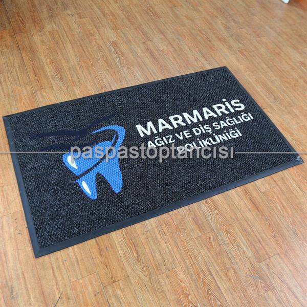 Poliklinikler için Özel Logolu Paspas