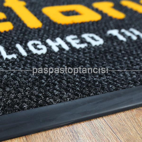 Restaurant için Logolu Halı Paspas