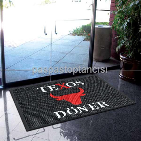 Restaurant için Logolu Paspaslar