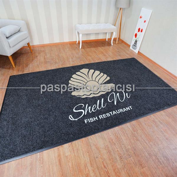 Restaurant için Özel Logolu Paspas