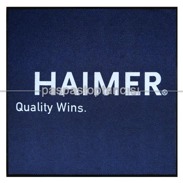 Şirketler için Özel Logolu Mavi Paspas