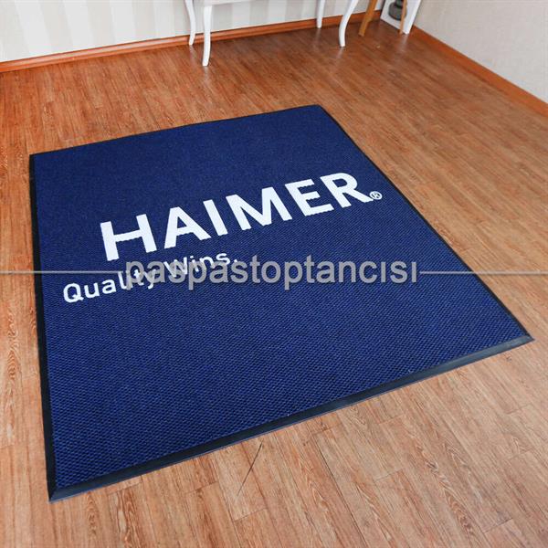 Şirketler için Özel Logolu Mavi Paspas