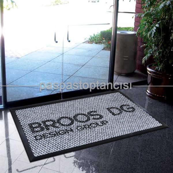 Şirketlere Özel Logolu Gri Paspas