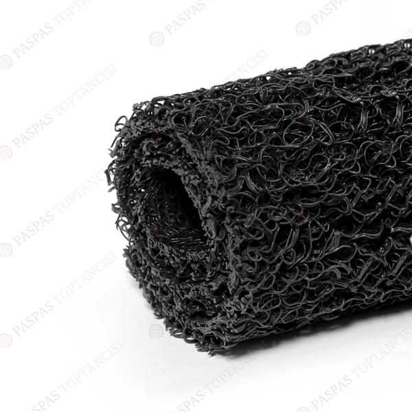 Siyah Kıvırcık Paspas 14 mm