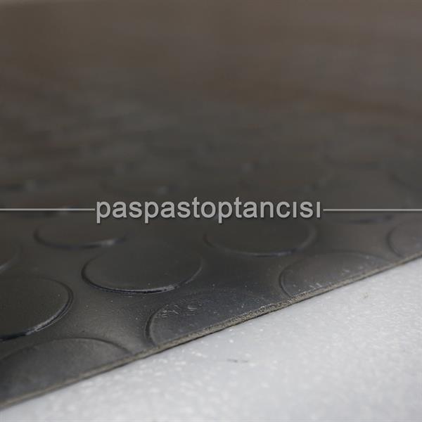 Siyah Pvc Kalın Paralı 1.6 mm Paspas Muşamba Zemin, Otomobil, Ofis, Yer Döşemesi