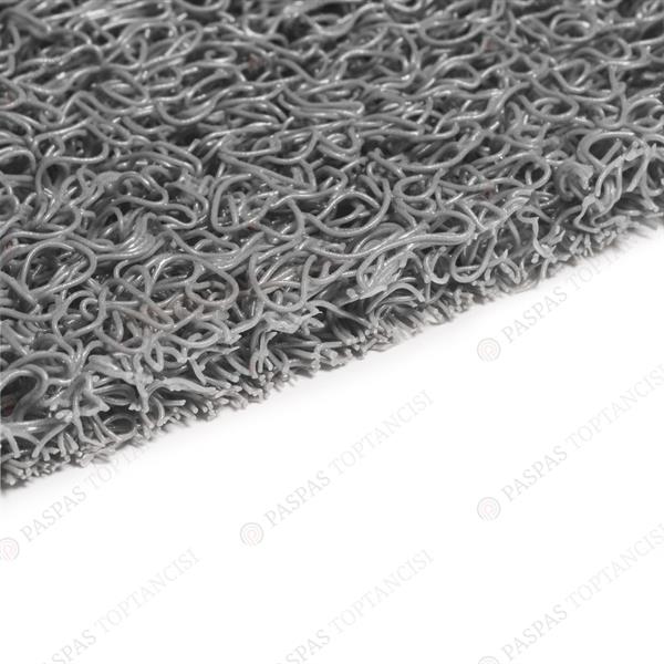 Toptan Kıvırcık Paspas 12 mm Gri