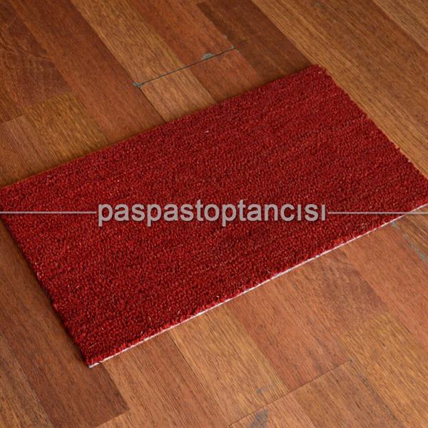 Toptan Rulo Koko Kıl Paspas Pvc Tabanlı Bordo