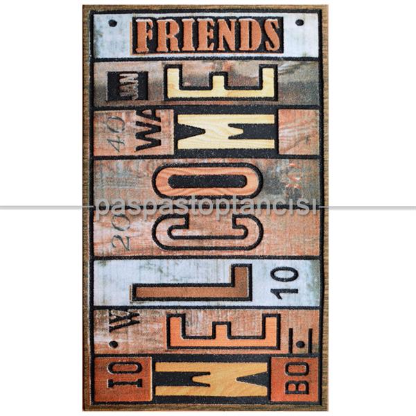 Welcome Kapı Paspası Antik 12