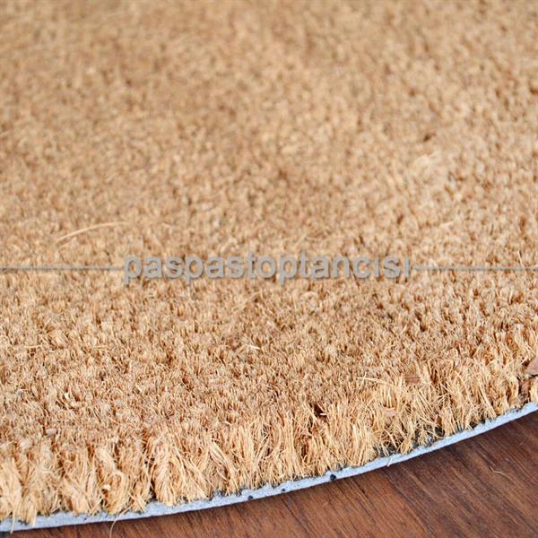 Yarım Ay Koko Kıl Paspas Pvc Tabanlı