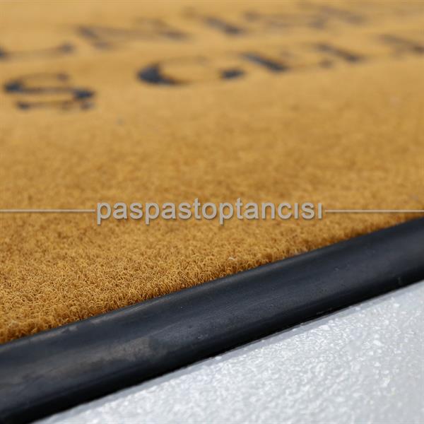 Yat ve Tekneler için Logolu Koko Paspas