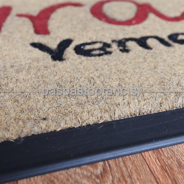 Yemek Catering Firmaları için Logolu Koko Paspas