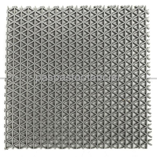 Yıldız Z Mat Islak Zemin Paspası Normal 5 mm Gri