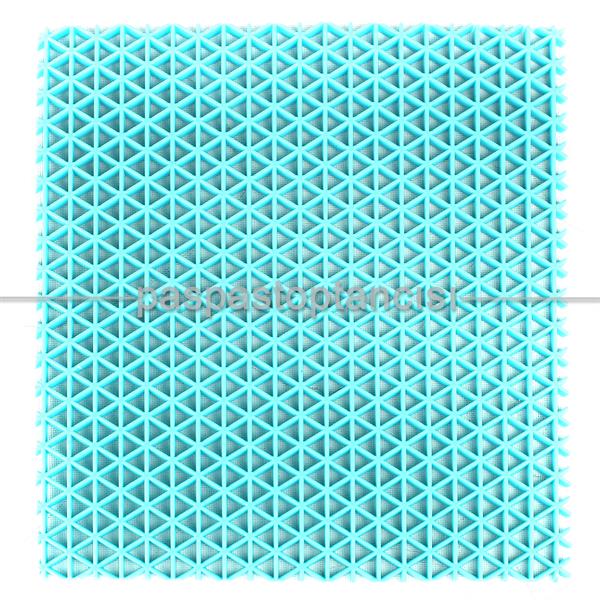Yıldız Z Mat Islak Zemin Paspası Normal 5 mm Turkuaz