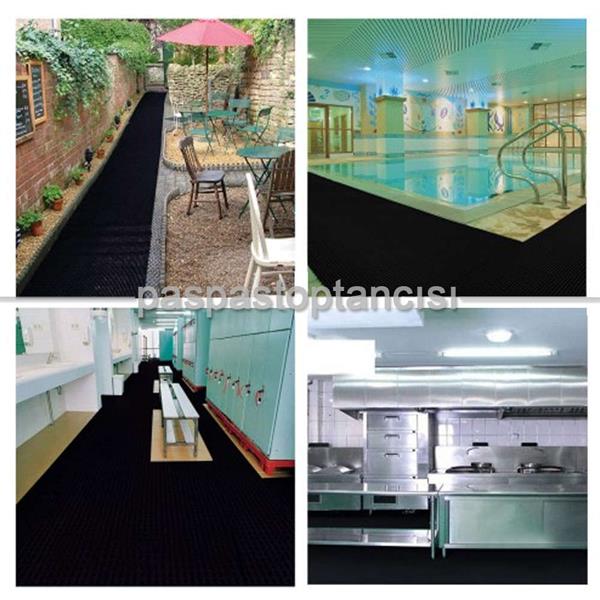 Z Mat Islak Zemin Paspası Eko 4 mm Siyah