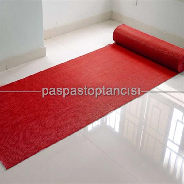 Z Mat Islak Zemin Paspası Süper 8 mm Kırmızı