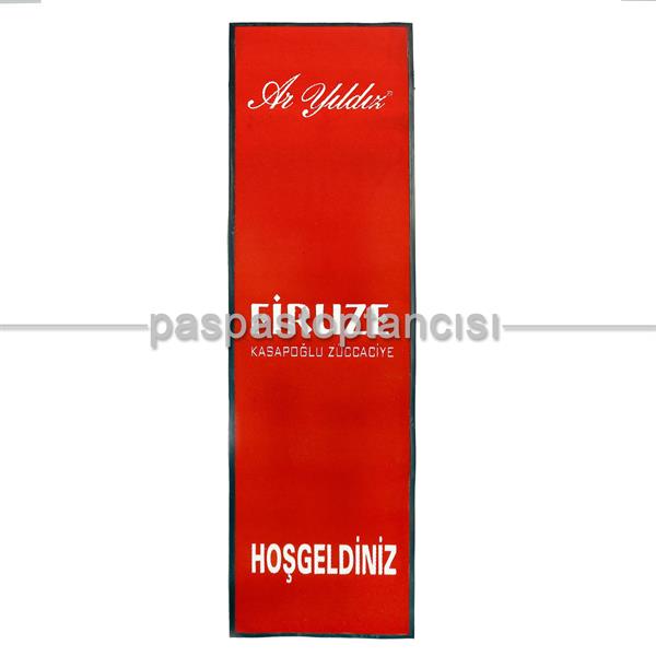 Züccaciye Mağazaları için Logolu Koko Paspas