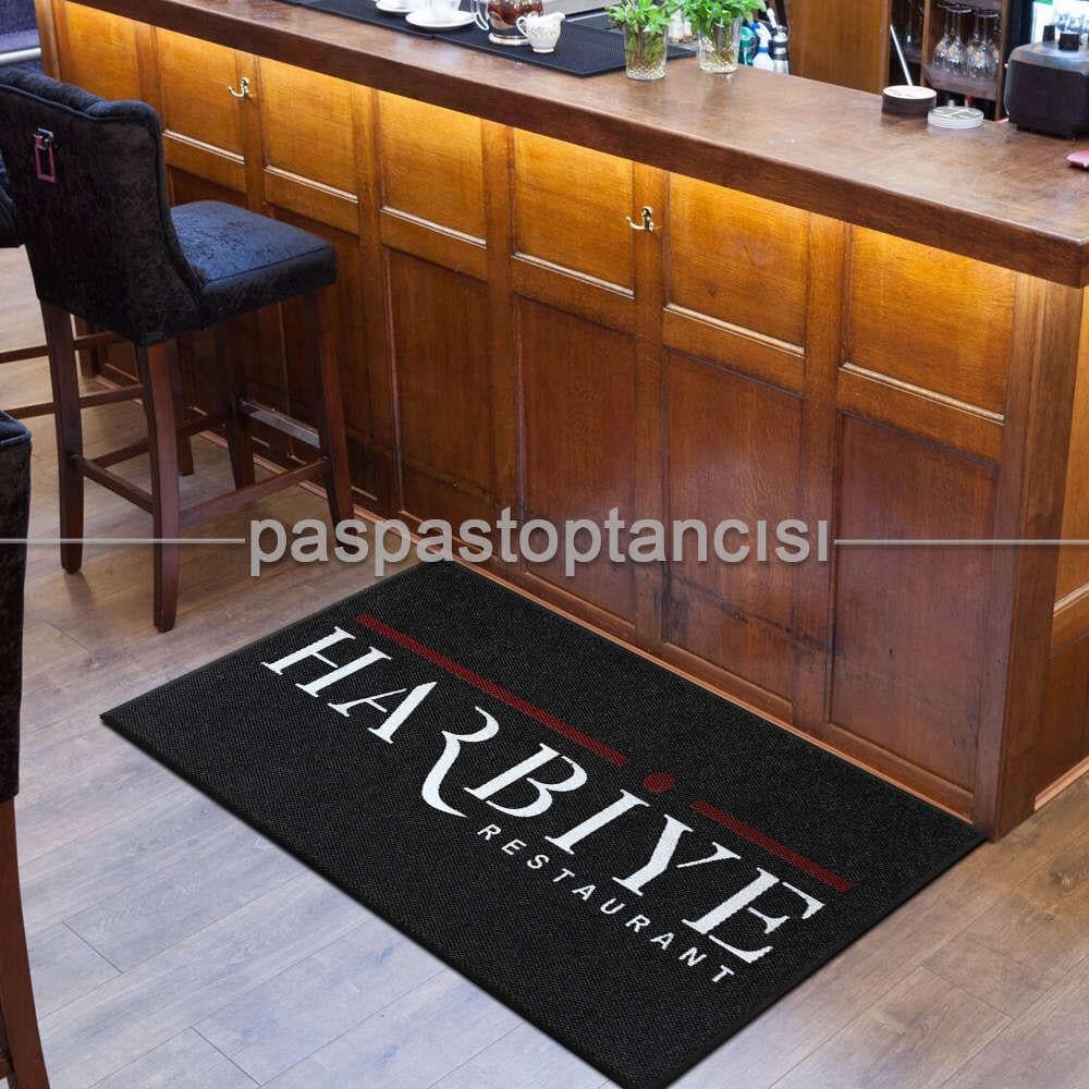 Cafe ve Restaurant Logolu Paspaslar